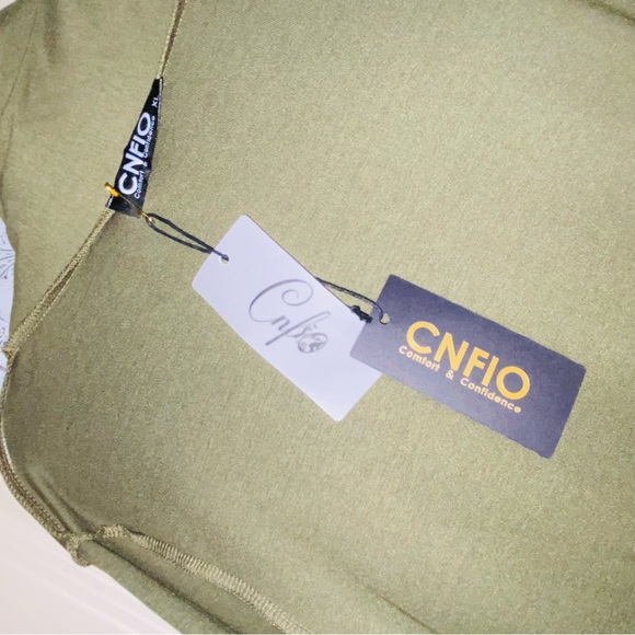 NWT CNFIO Sz-XL Easy Coordinate Cardigan- Comfort & Confidence Soft & Fresh Look - Picture 11 of 16